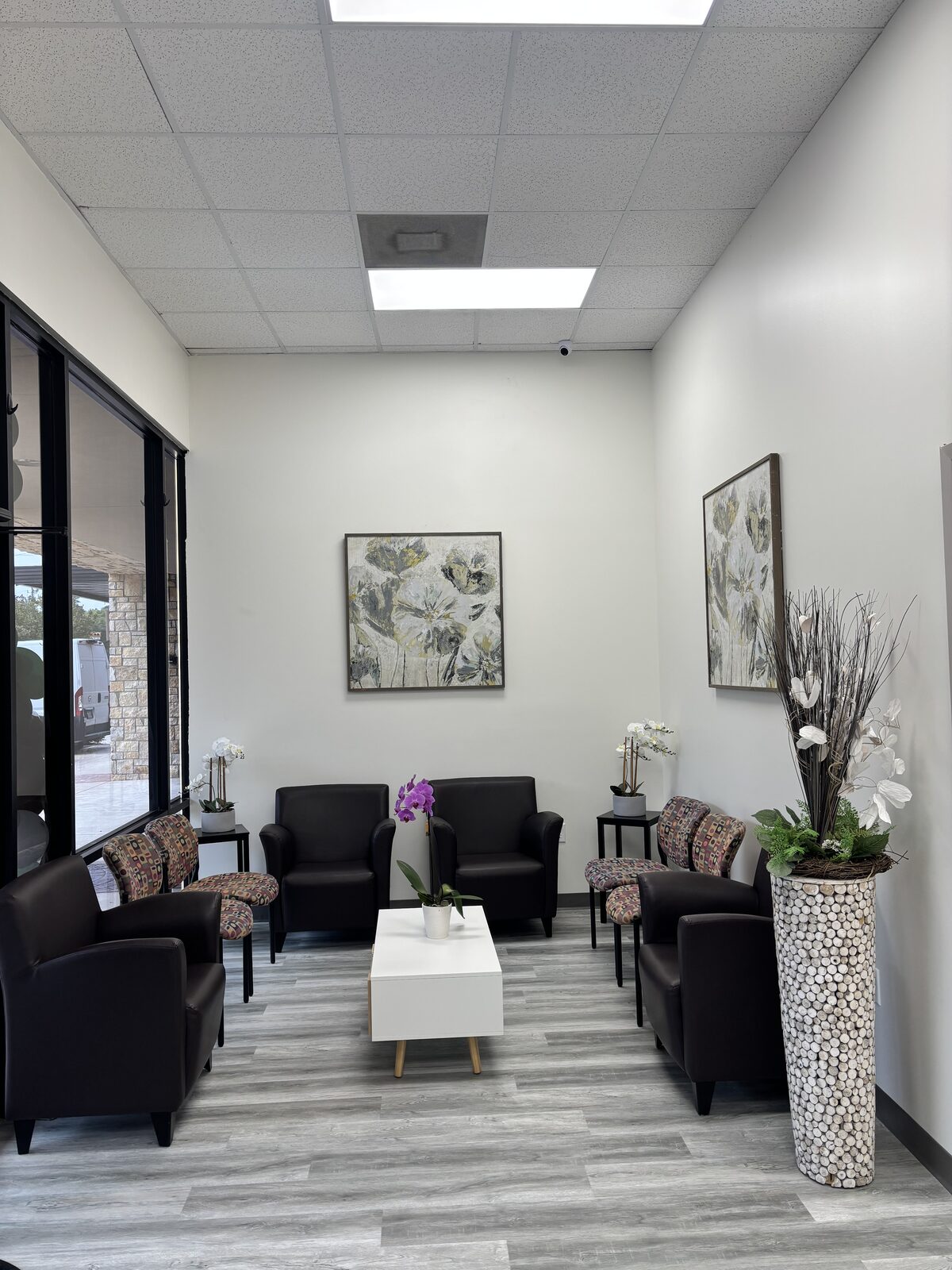 Cadalawn welcoming reception and waiting area